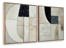 Load image into Gallery viewer, Bexlen - Wall Art Set (Set of 2) - Tan / Taupe / Black