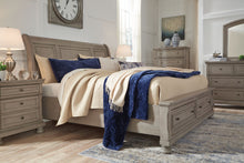 Load image into Gallery viewer, Lettner - Sleigh Bed