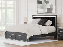 Load image into Gallery viewer, Zuraleus - Upholstered Panel Platform Storage Bed
