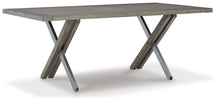 Load image into Gallery viewer, Krystanza - 9 Pc. - Dining Room Table, 8 Oatmeal Side Chairs - Weathered Gray