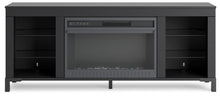 Load image into Gallery viewer, Cayberry - TV Stand With Fireplace - Black