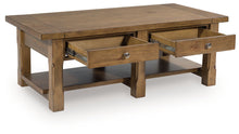 Load image into Gallery viewer, Vandenmore - Rectangular Cocktail Table - Medium Brown