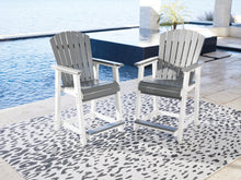Load image into Gallery viewer, Transville - Barstool (Set of 2) - Gray / White
