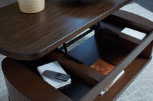 Load image into Gallery viewer, Korestone - Lift Top Cocktail Table - Dark Brown