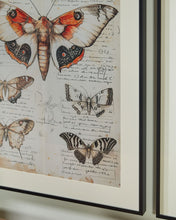 Load image into Gallery viewer, Jossletts - Wall Art Set (Set of 3) - Orange / Black / Ivory