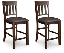 Load image into Gallery viewer, Haddigan - Upholstered Barstool (Set of 2) - Dark Brown