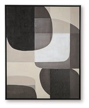 Load image into Gallery viewer, Kesleigh - Wall Art - Black / White