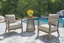 Load image into Gallery viewer, Joy Lagoon - Outdoor Chairs With Cushions/Table (Set of 3) - Beige