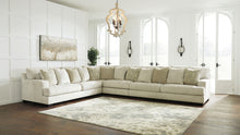 Load image into Gallery viewer, Rawcliffe - Left Arm Facing Sofa 4 Pc Sectional - Parchment