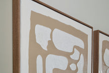 Load image into Gallery viewer, Waldett - Wall Art Set (Set of 2) - Beige / White