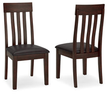 Load image into Gallery viewer, Haddigan - Dining UPH Side Chair (Set of 2) - Dark Brown