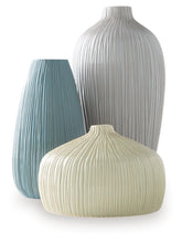 Load image into Gallery viewer, Eiderman - Vase Set (Set of 3) - Gray / Blue / Green