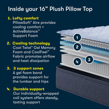 Load image into Gallery viewer, Perfect Day - 16" Plush Pillow Top Mattress in a Box