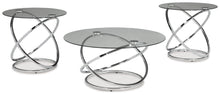 Load image into Gallery viewer, Hollynyx - Occasional Table Set (Set of 3) - Chrome Finish