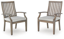 Load image into Gallery viewer, Rainier Ranch - Arm Chair With Cushion (Set of 2) - Brown / Beige