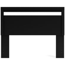 Load image into Gallery viewer, Finch - Queen Panel Headboard - Black