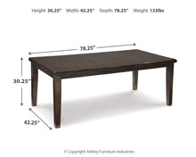 Load image into Gallery viewer, Haddigan - Dining Room Extension Table