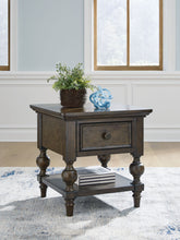 Load image into Gallery viewer, Veramond - Square End Table - Dark Brown