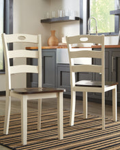 Load image into Gallery viewer, Woodanville - Dining Room Side Chair (Set of 2) - Cream / Brown