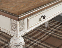 Load image into Gallery viewer, Realyn - Home Office L Shaped Desk - White / Brown