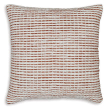 Load image into Gallery viewer, Nashlin - Pillow (Set of 4) - White / Rust