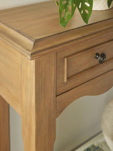 Load image into Gallery viewer, Whitmund - Console Sofa Table - Light Brown