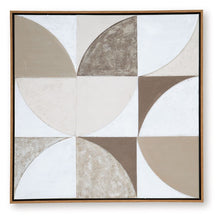 Load image into Gallery viewer, Harelman - Wall Art - Tan / Taupe / White