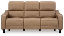 Load image into Gallery viewer, Mosswell - Power Reclining Sofa With Adj Headrest - Toffee
