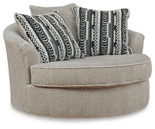 Load image into Gallery viewer, Calnita - Oversized Swivel Accent Chair - Sisal