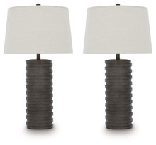 Load image into Gallery viewer, Neilett - Poly Table Lamp (Set of 2) - Antique Brown