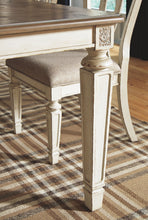 Load image into Gallery viewer, Realyn - Rectangular Dining Room Extension Table - Chipped White