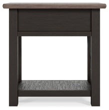 Load image into Gallery viewer, Tyler Creek - Chair Side End Table - Black / Gray
