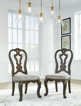 Load image into Gallery viewer, Maylee - Dining Upholstered Side Chair (Set of 2) - Dark Brown