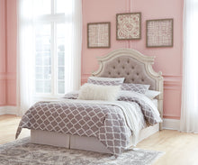 Load image into Gallery viewer, Realyn - Full UPH Panel Headboard - Chipped White