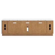 Load image into Gallery viewer, Camdill - XL TV Stand With Fireplace Option - Light Brown