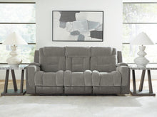 Load image into Gallery viewer, Mixed Motion - Power Reclining Sofa With Adjustable Headrest