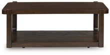 Load image into Gallery viewer, Breckington - Rectangle Cocktail Table - Dark Brown