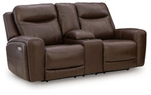 Load image into Gallery viewer, Gravier - Power Reclining Loveseat With Console / Adjustable Headrest - Cordova