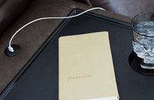 Load image into Gallery viewer, Lavenhorne - Rec Sofa W/Drop Down Table - Granite