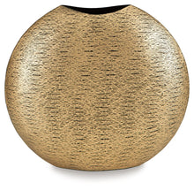 Load image into Gallery viewer, Iansboro - Vase - 11.5" - Antique Gold Finish