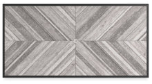 Load image into Gallery viewer, Beachcroft - Rectangular Dining Table With Umbrella Option - Black / Light Gray