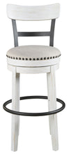 Load image into Gallery viewer, Valebeck - Tall Upholstered Swivel Barstool