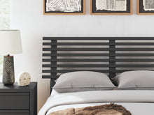 Load image into Gallery viewer, Danziar - Full Slat Panel Bed - Black