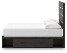 Load image into Gallery viewer, Hollivern - Panel Bed With Storage