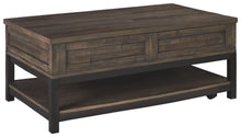 Load image into Gallery viewer, Johurst - LIFT TOP COCKTAIL TABLE - Grayish Brown