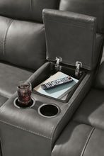 Load image into Gallery viewer, Bleckley - Power Reclining Loveseat With Console / Adjustable Headrest