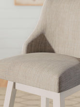 Load image into Gallery viewer, Robbinsdale - Upholstered Swivel Curved Back Barstool (Set of 2) - Antique White