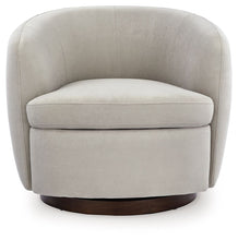 Load image into Gallery viewer, Annbury - Swivel Accent Chair - Light Beige
