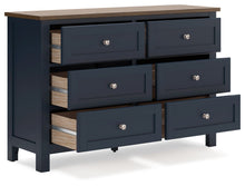 Load image into Gallery viewer, Landocken - Dresser - Brown / Blue