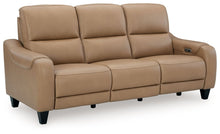 Load image into Gallery viewer, Mosswell - Power Reclining Sofa With Adj Headrest - Toffee